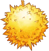 Gold Spiky Fruit