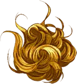 金色の糸毛