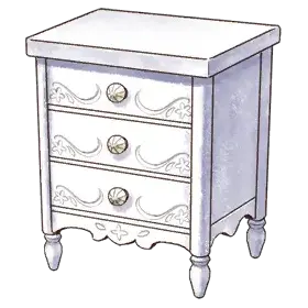 Simple Chest: White