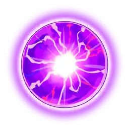 Purple Glowing Orb III