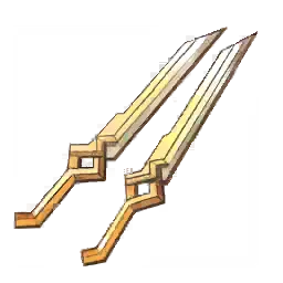 Silver Twin Swords