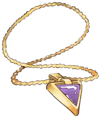 Lilac Jewel Necklace